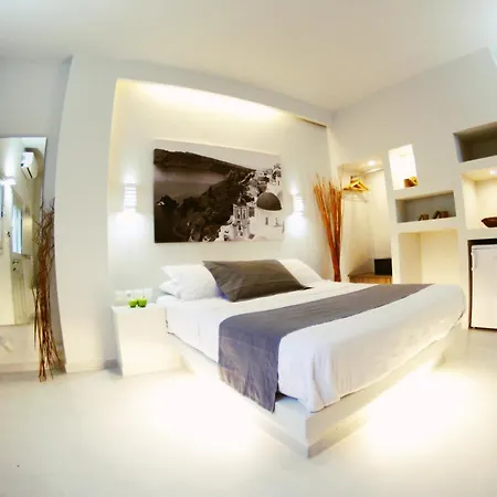 Appartement Happy Fish Rooms- Beachfront Perissa (Santorini)